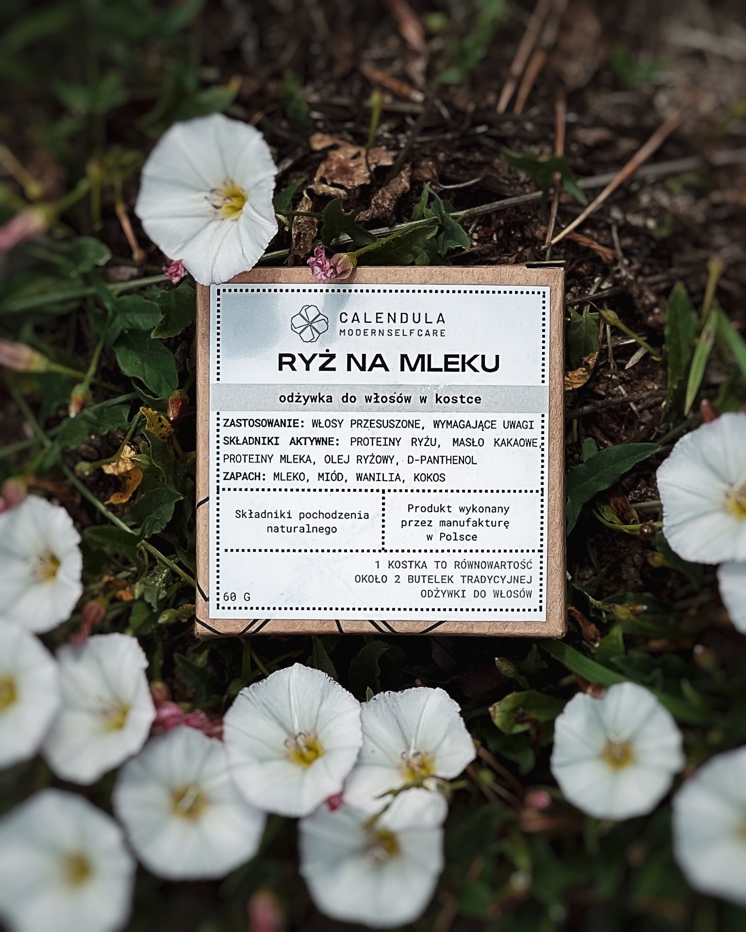 Odżywka do włosów w kostce - Ryż na mleku