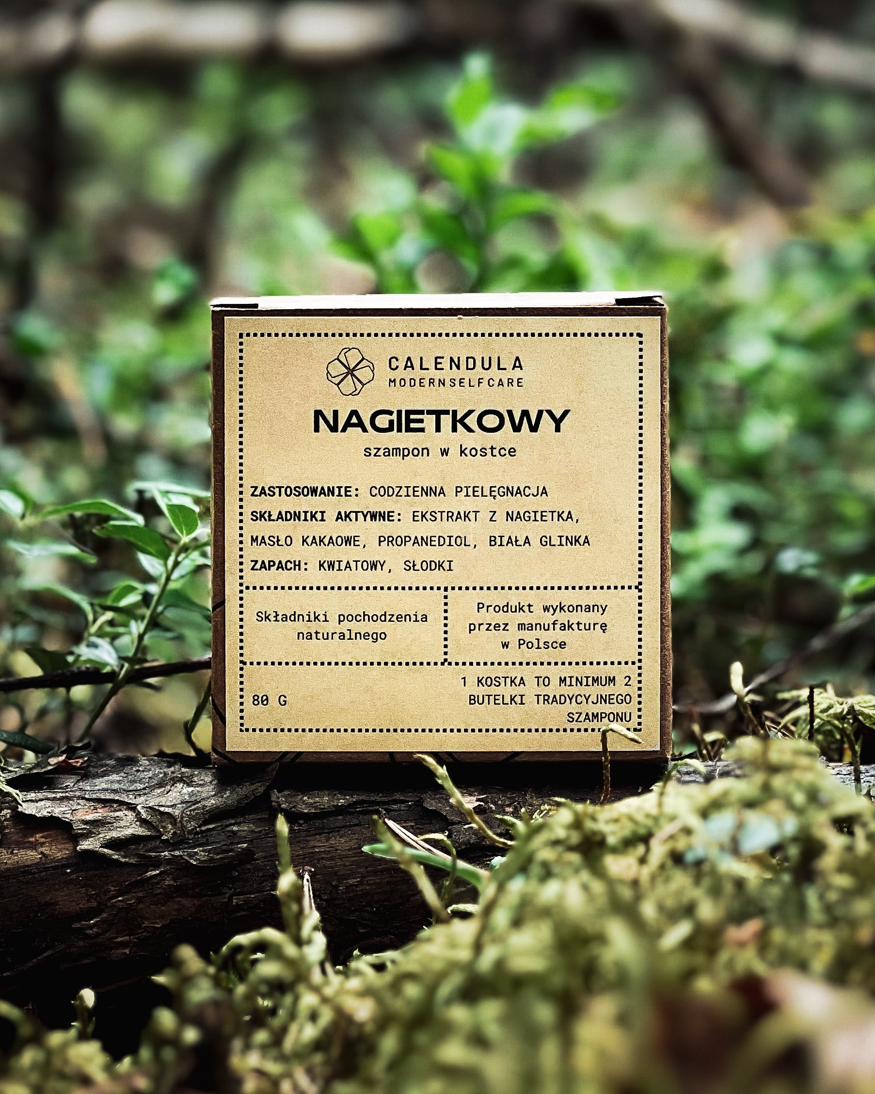 Szampon do włosów w kostce - Nagietkowy